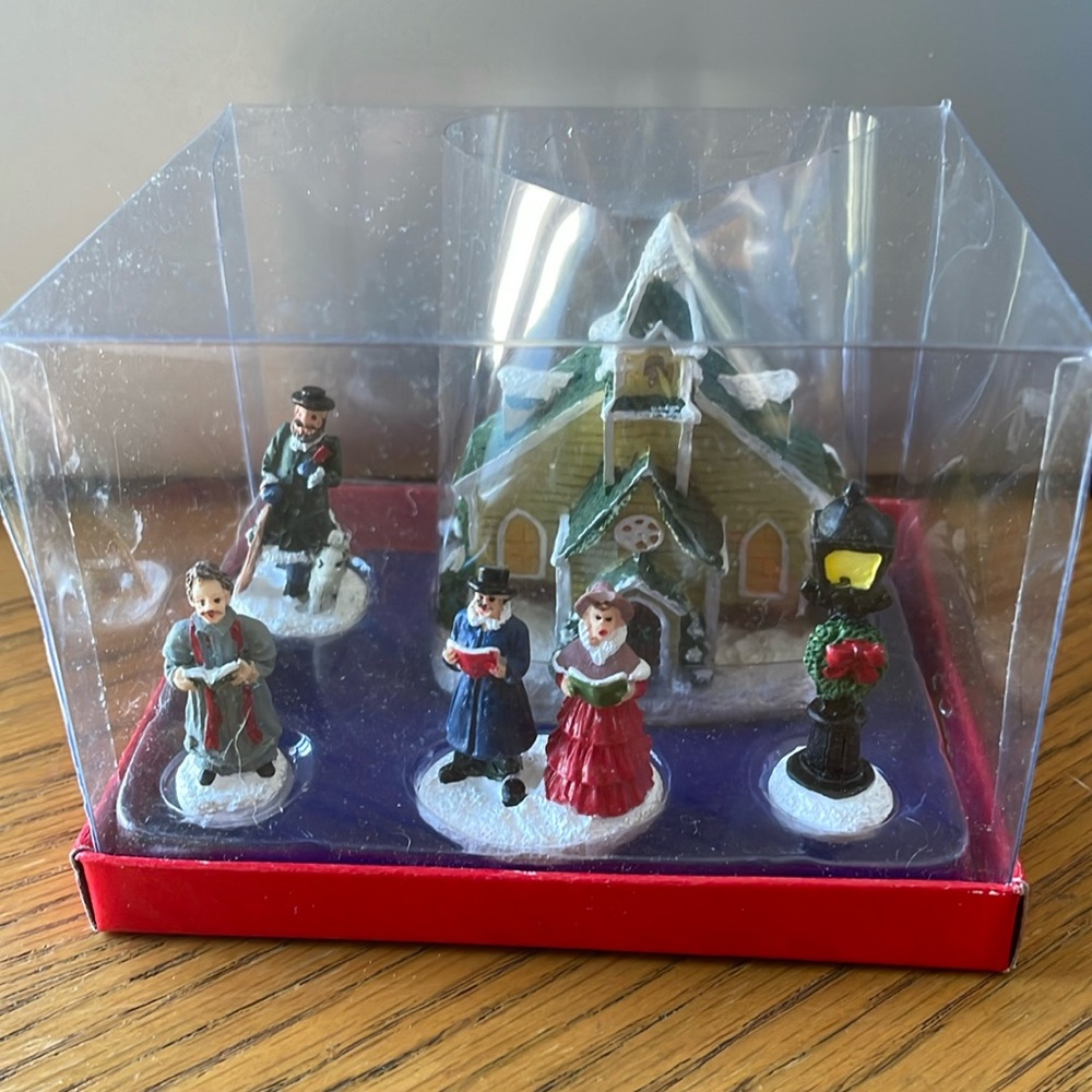 Miniature Village Decorations by Darico NEW